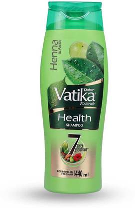 DABUR VATIKA हिना एंड आमला हेल्थ शैम्पू