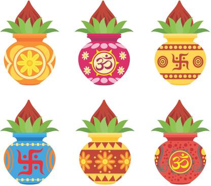 Divine studio Self Adhesive 62 cm Wall Sticker