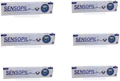 Sensopil For Sensitive Teeth & Cavity Prevention Toothpaste
