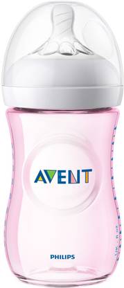 Philips Avent Natural Feeding Pink Bottle 260 ml - 260 ml