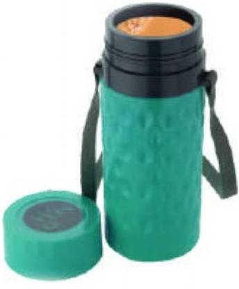 Kreyam's 1000ml Plastic Thermos Flask with Stainless Steel Inner and Belt for Tea & Coffee 1000 ml Bottle