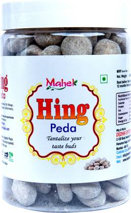 Mahek Hing Peda 350Gm [Mouth Freshener, Digestive,After-Meal,Mukhwas] Hingh(Asafetida) Mouth Freshener
