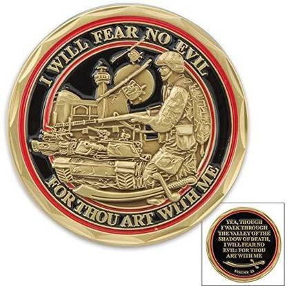Eagle Crest NEW "Fear No Evil" Challenge Coin Coin Bank