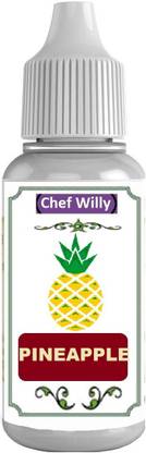 chef willy Fruit Extract Natural Flavor Essence Syrup for cakes sweets candies and drinks pineapple flavor Pineapple Liquid Food Essence