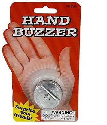 Rhode Island Novelty 1.5" BLISTERCARD METAL HAND BUZZER Prank Toy Gag Toy