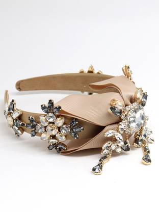 odette Comfy Beige Hair Band Hair Band