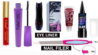 CLUB 16 Makeup Kit of 37 Makeup Items LMV17