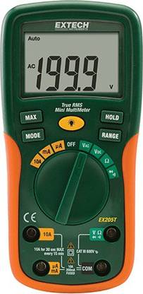 Extech EX205T True RMS Auto Ranging Multimeter Digital Multimeter