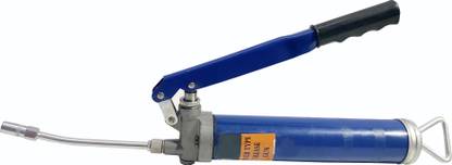 intenzo HAND OPERATED GREASE GUN 15 INCHN OZZLE IN BLUE Manual Pump (0. L Pack of 1) Manual Pump