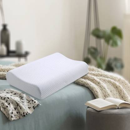 Flipkart Perfect Homes Memory Foam Solid Sleeping Pillow Pack of 1