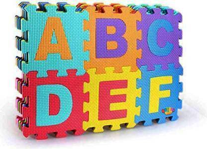 niveeka Alphabet & Number Floor Mats for Kids, Puzzle EVA Foam Mat for Children