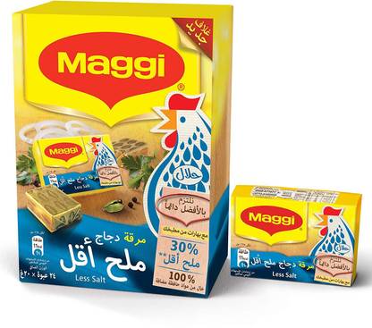 NESTLE Maggi Chicken Stock Cube Less Salt, 24x20 480 g