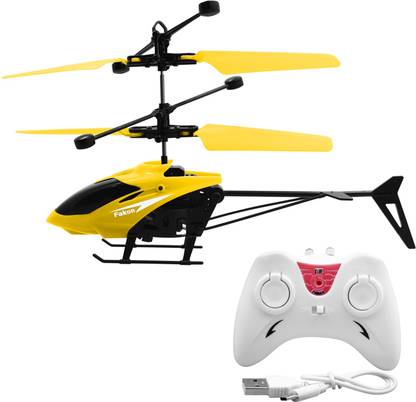 BACKGAMMON Remote Control Indoor Helicopter with Infrared Sensor 3D Flashing Light and USB Charger