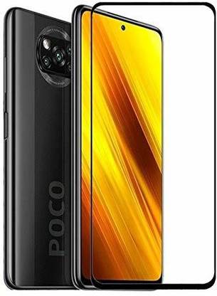 NKCASE Edge To Edge Tempered Glass for POCO X3
