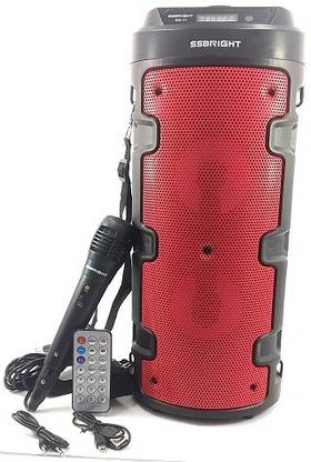 UT SSBRIGHT 10 watts Karaoke Bluetooth Party Speaker with Remote & Wireless Mic 38 CM HEIGHT SG-11 Speaker Mod