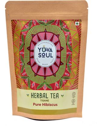 Yuva Soul Pure Hibiscus Hibiscus Herbal Tea Pouch