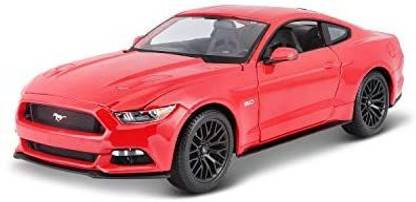 Maisto 1:18 Scale 2015 Ford Mustang Diecast Vehicle (Colors May Vary)