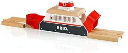 BRIO - 33569 Ferry Ship 3 Piece Toy Train Accessory for Kids s 3 and Up