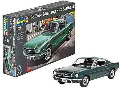 Revell 1965 Ford Mustang 2+2 Fastback Plastic Model Kit (125 Scale)