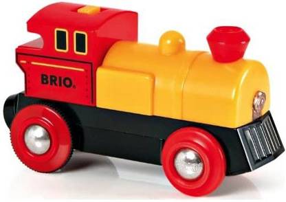BRIO 33594 Tw-Wy Bttry-prtd ngn Trn Ty fr Kds s 3 nd p