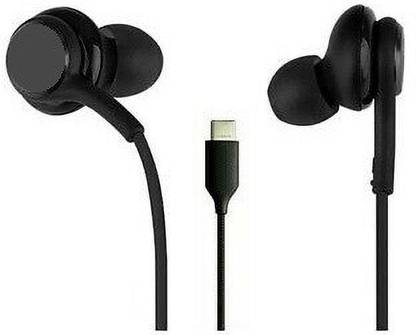 Pacificdeals Type C Earphone for Galaxy A80, Galaxy Z Fold 2 Wired