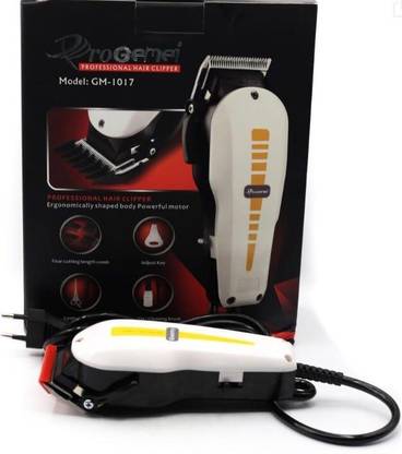 pro gemei PROGEMEI GM-1017 Runtime: 90 Trimmer for Women (Blue) Trimmer 90 min  Runtime 1 Length Settings
