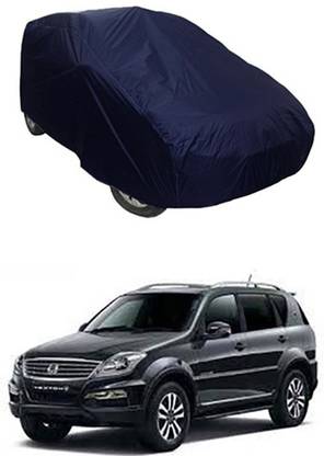 Vedika Collection Car Cover For SsangYong Universal For Car (Without Mirror Pockets)