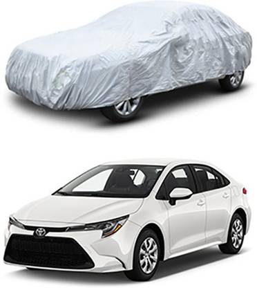 Vedika Collection Car Cover For Toyota Universal For Car (Without Mirror Pockets)
