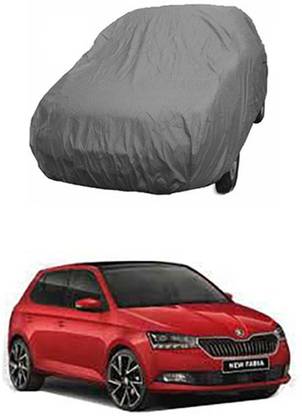 Vedika Collection Car Cover For Skoda Fabia (Without Mirror Pockets)