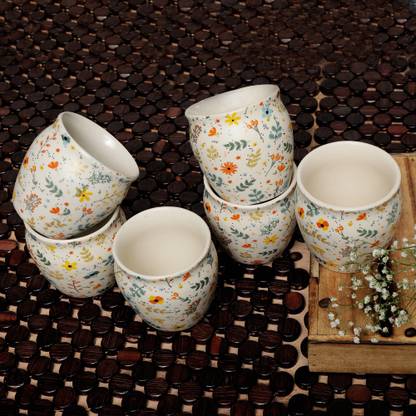 Amalfiee Ceramics Pack of 6 Ceramic