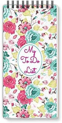 Nourish ToDo List Note Pad Regular Note Pad Ruled 50 Pages