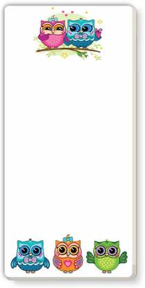 Nourish ToDo List Note Pad Regular Note Pad Ruled 50 Pages