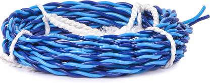 Oxcord 2 Core Flexible Copper Wires and Cables 20/76 for Domestic and Industrial Connections (10 Metres) 1 sq/mm Blue 10 m Wire
