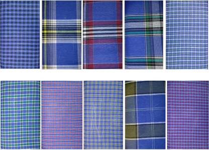 Suhel Ahmad Checkered Multicolor Lungi