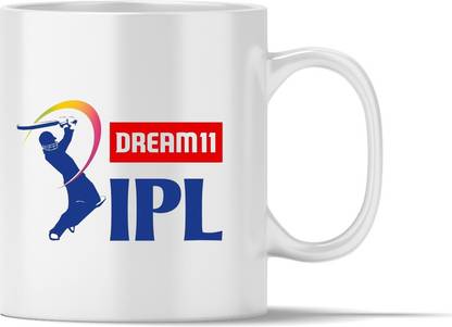 TNP Dream 11 IPL Ceramic Coffee(360 ml) Ceramic Coffee Mug