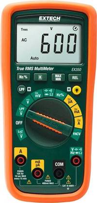 Extech EX350 True RMS Professional MultiMeter with NCV Digital Multimeter