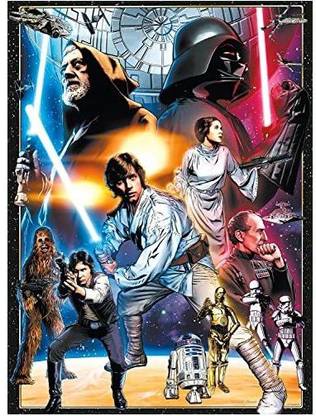 Buffalo Games Star Wars Vintage Art: The Circle is Now Complete - 1000 Piece Jigsaw Puzzle