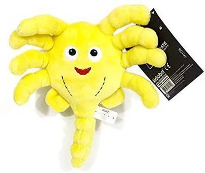 Kidrobot Lootcrate Exclusive Phunny Alien Face Hugger 8 Inch Plush Soft Toy  - 3.1 inch