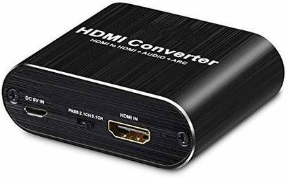 Etzin 4K HDMI Audio ExtractorARC HDMI Audio Extractor 5.1 RCA HDMI Media Streaming Device