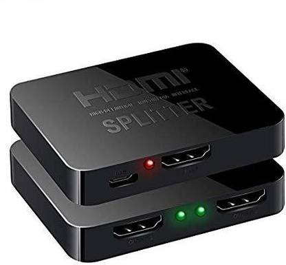 Etzin 4K 2K HDMI Splitter 1 x 2, 1 Input 2 Output HDMI Amplifier Switcher Box Media Streaming Device