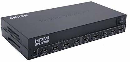 Tobo  TV-out Cable 4K 1x8 HDMI Splitter 1 in 8 HDMI Splitter Audio Video Distributor Box TD-482H