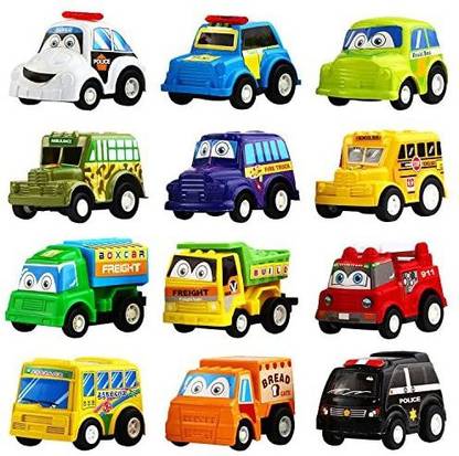 Funcorn Toys ull ack ar12 ack ortd ini latic Vhicl tull ack Truck and arfor oy Kid hild arty Favor,i