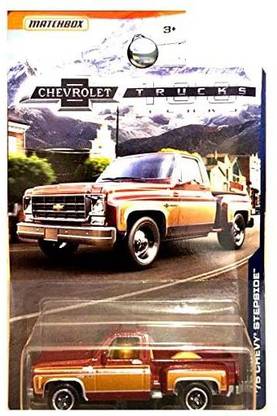 SUPER 1975 '75 CHEVY STEPSIDE PICKUP TRUCK100 S SERIES MATCHBOX DIECAST 2017