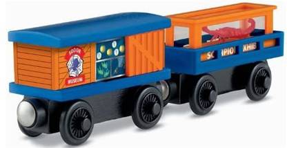 FISHER-PRICE Thomas & Friends - Wooden Railway, Crawling Critters Cargo Car
