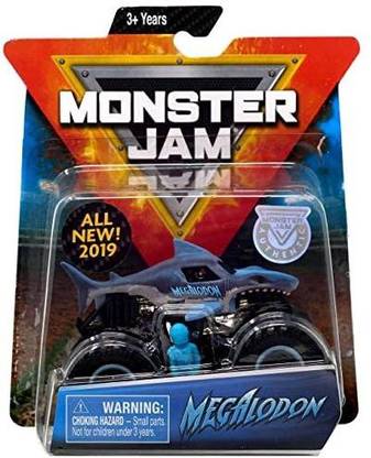 Monster Truck MJ New 2019 Monster JAM1:64 Scale Megalodon