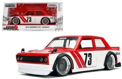 New Jada Diecast Toys Car1:24 WB Metals JDM Tuners 1973 Datsun 510 Widebody 99097-Mj