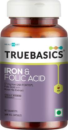 TRUEBASICS Iron and Folic Acid