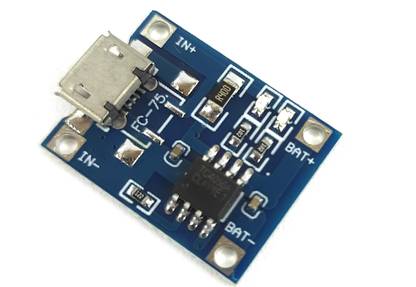 TechInfo 1 Pics TP4056 Micro USB 5V 1A Lithium Battery Charging Module Board Electronic Components Electronic Hobby Kit