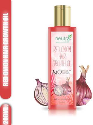 NEUTRA LEAF Red Onion Hair Growth Oil With 30 Oils & Extracts For Complete Hair Repair (No Mineral OIl)  Hair Oil