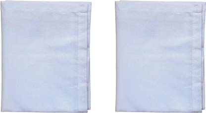 GUNIN HIGH Cotton Handkerchief For Men (RUMAL) (Hanky) [WHITE] (Pack of 2 XXL LONG SIZE) ["White"] Handkerchief